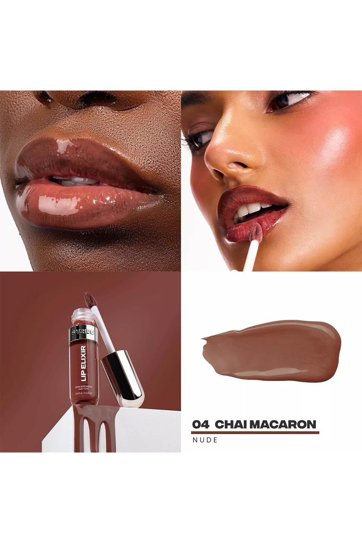 Sacheu Stay-n Nude Duo Uzun Süre Kalıcı Dudak Şekillendirme ve Parlaklık Seti 2x3.5ML