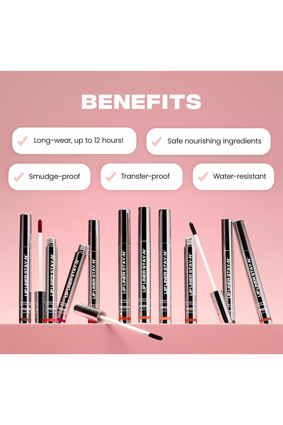 Sacheu Stay-n Nude Duo Uzun Süre Kalıcı Dudak Şekillendirme ve Parlaklık Seti 2x3.5ML