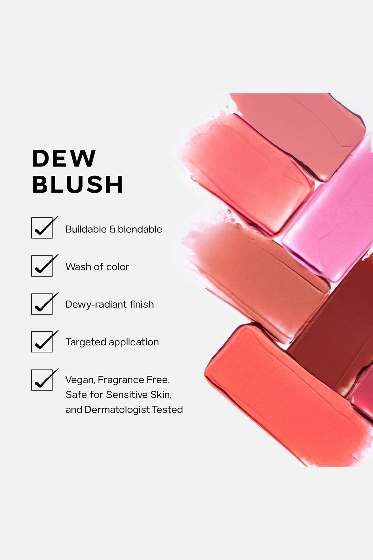 Saie Dew Blush Likit Allık Popy 12ML