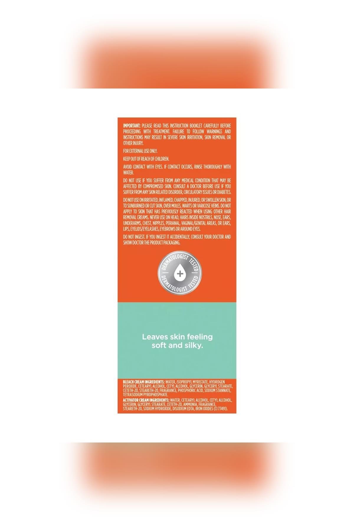 Sally Hansen Bleach Cream Yüz ve Vücut İçin Tüy Sarartıcı Krem Seti