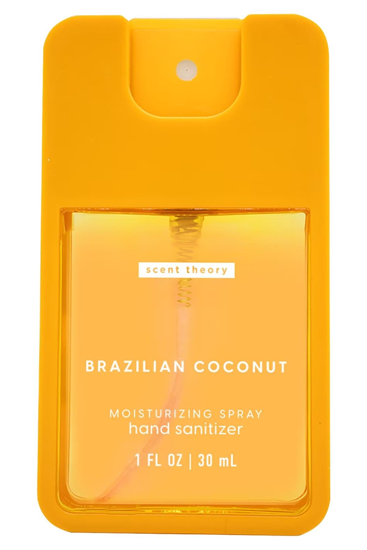 Scent Theory Brazilian Coconut Nemlendirici ve Kokulu El Temizleme Spreyi 30ML