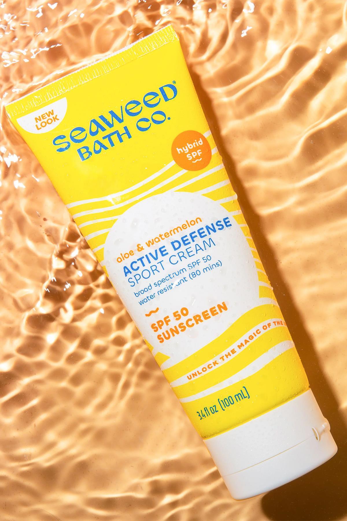 Seaweed Bath Co. SPF50 Active Defense Sport Güneş Kremi 100ML