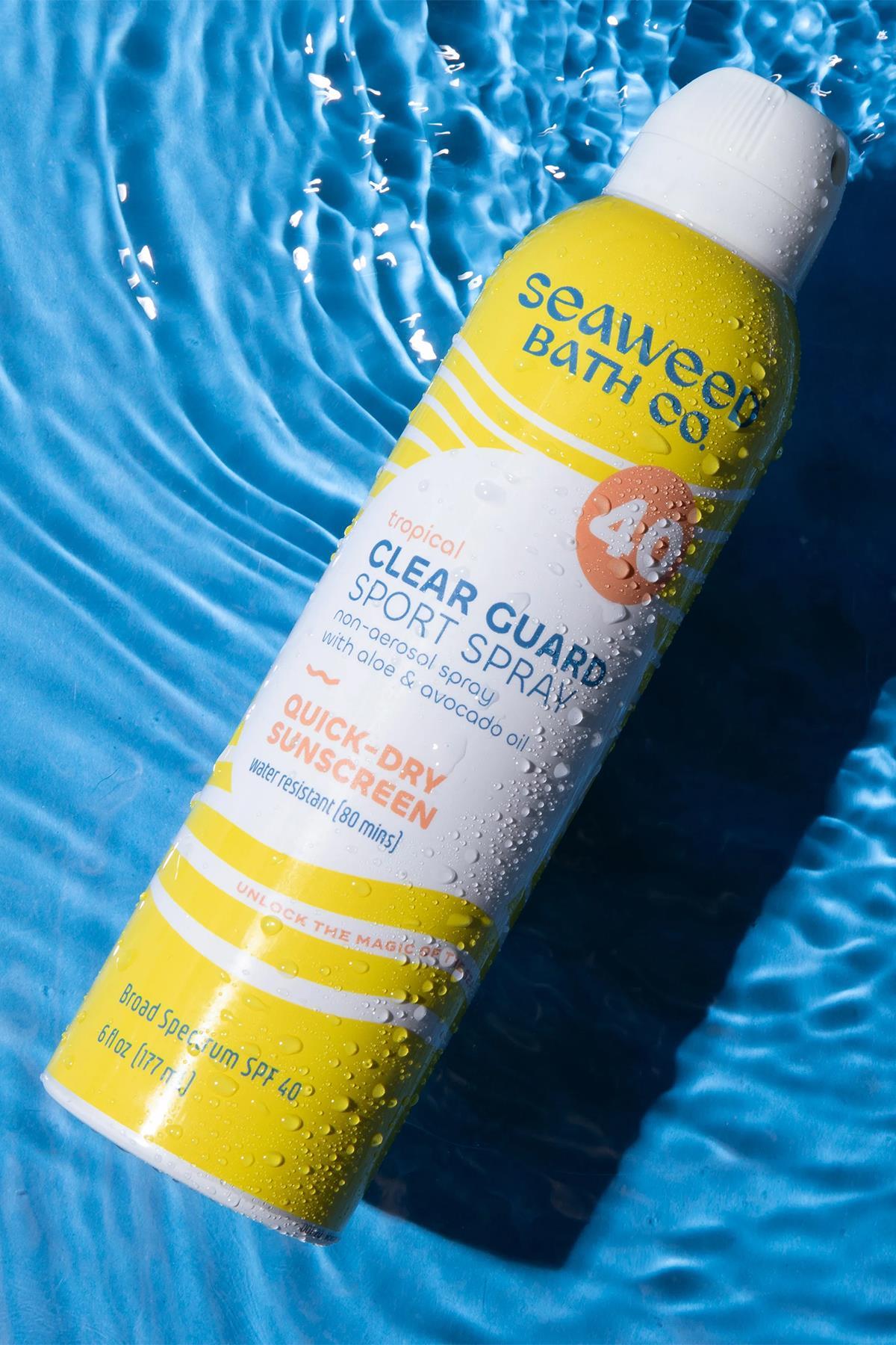 Seaweed Bath Co. SPF40 Clear Guard Sport Güneş Spreyi 177ML