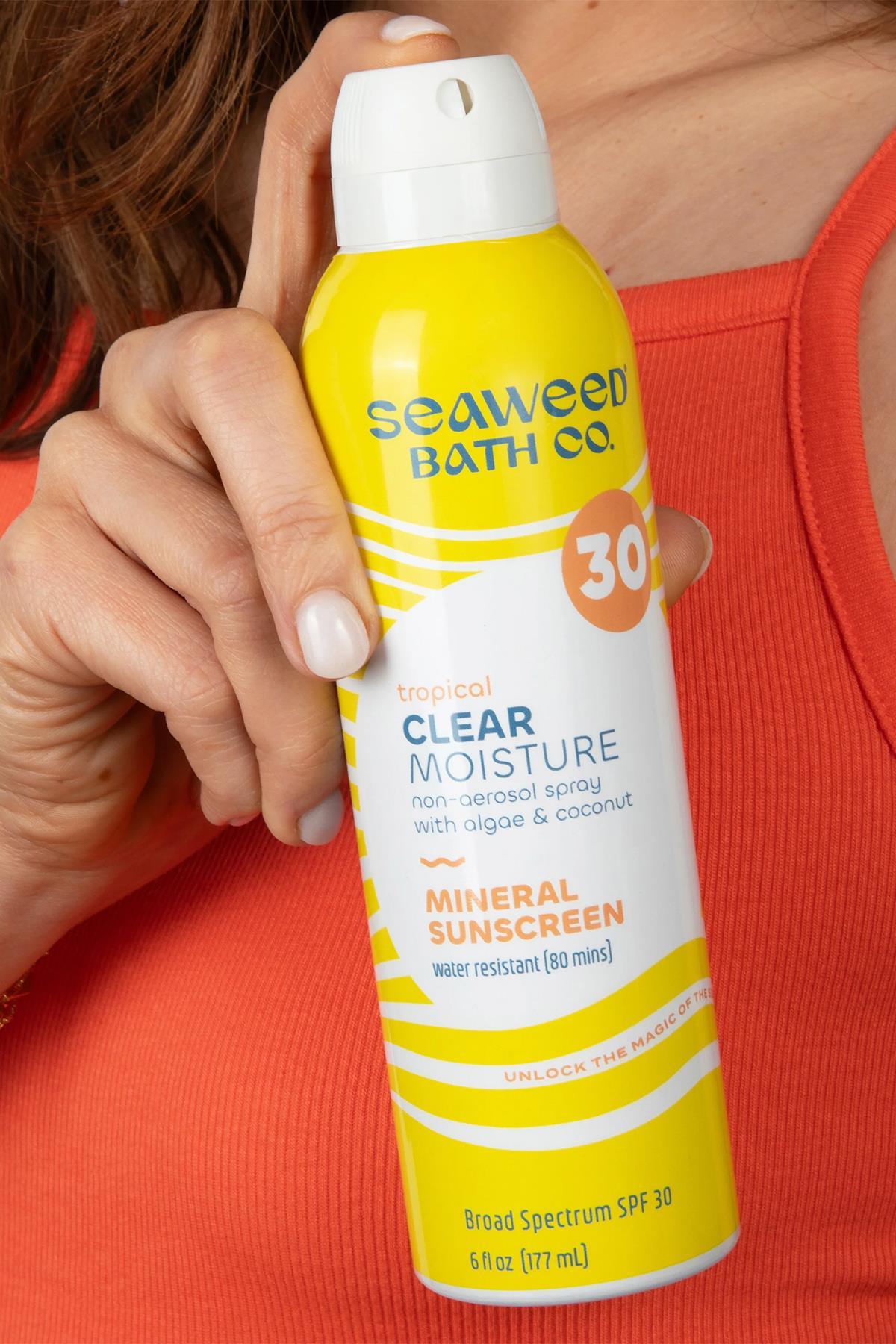 Seaweed Bath Co. SPF30 Clear Moisture Güneş Spreyi 177ML
