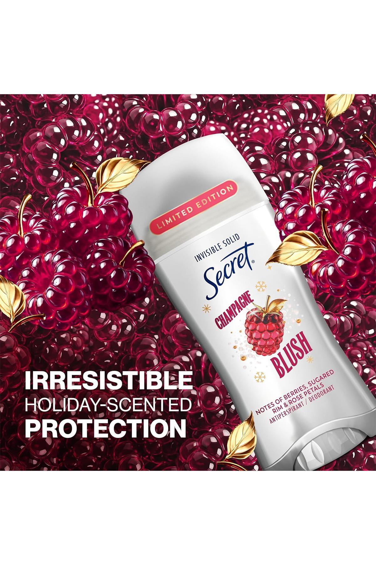 Secret Champagne Blush Antiperspirant Stick Deodorant 73GR