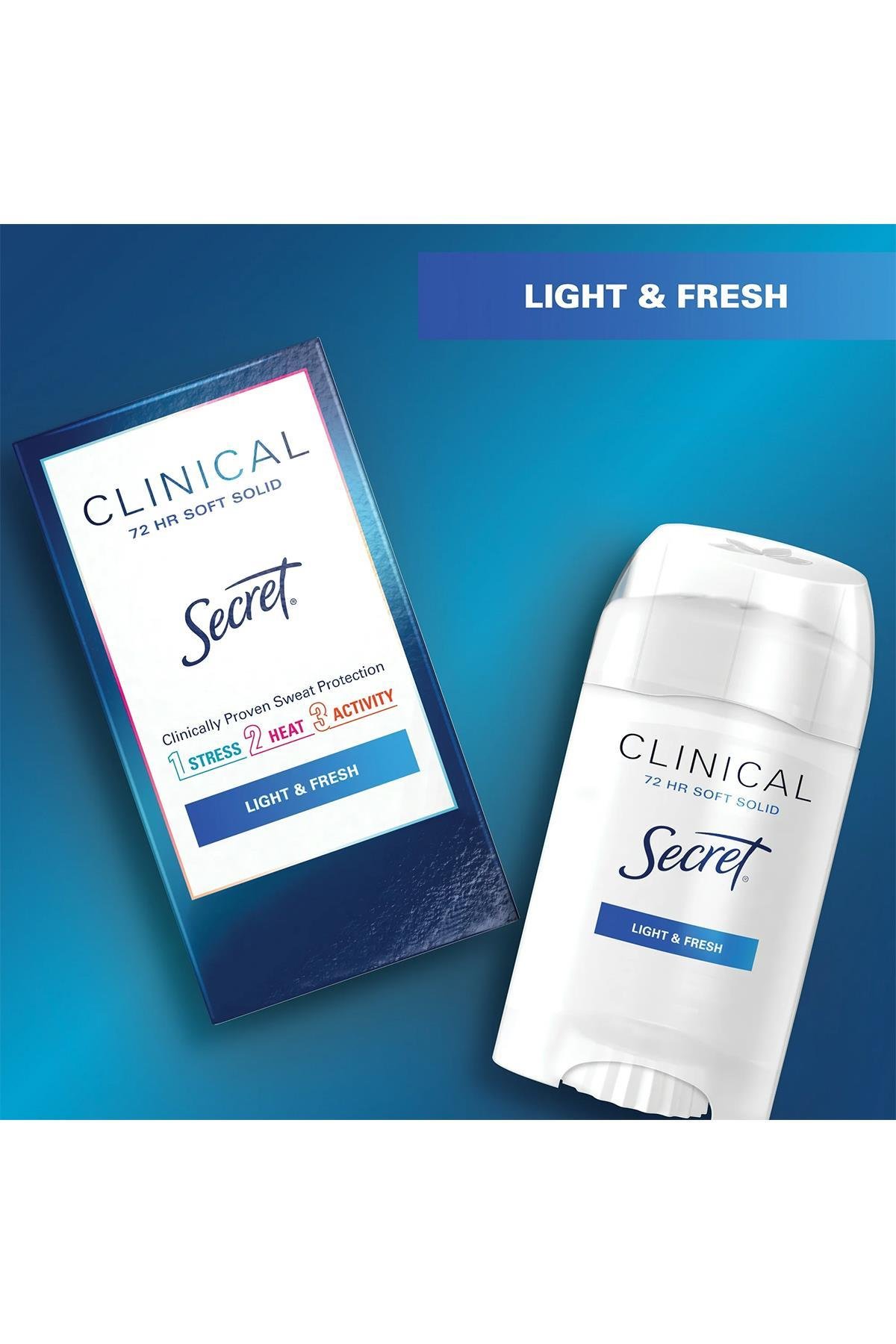 Secret Clinical Strength Light & Fresh Antiperspirant Deodorant 45GR