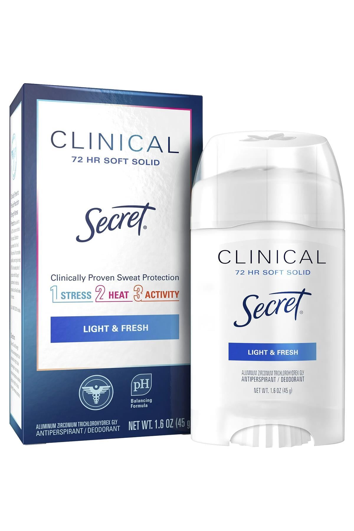 Secret Clinical Strength Light & Fresh Antiperspirant Deodorant 45GR