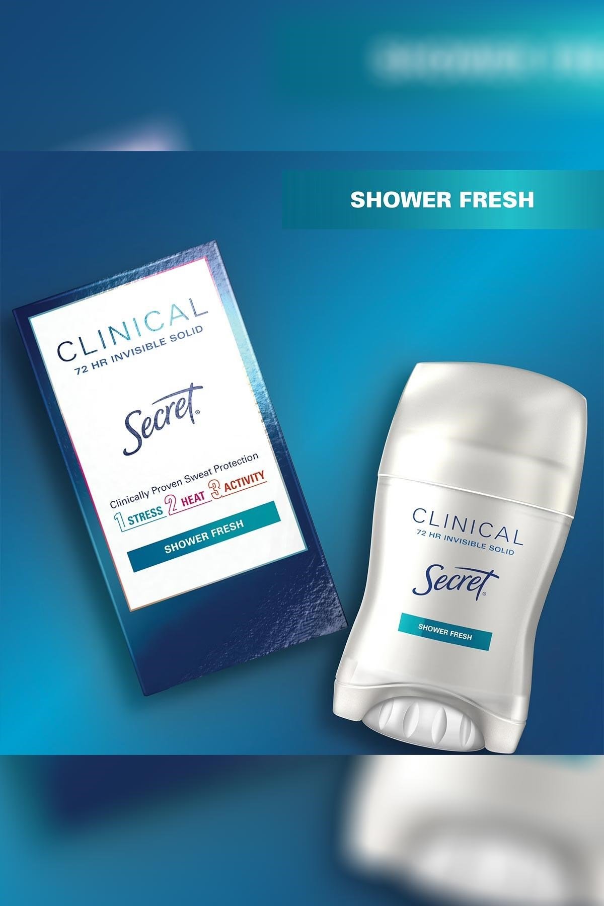 Secret Clinical Strength Shower Fresh Antiperspirant Stick Deodorant 45GR
