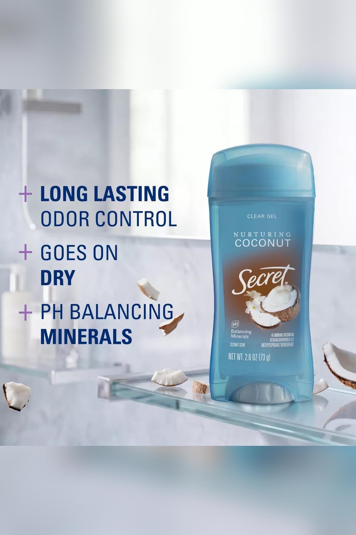 Secret Nurturing Coconut Antiperspirant Jel Stick Deodorant 73GR