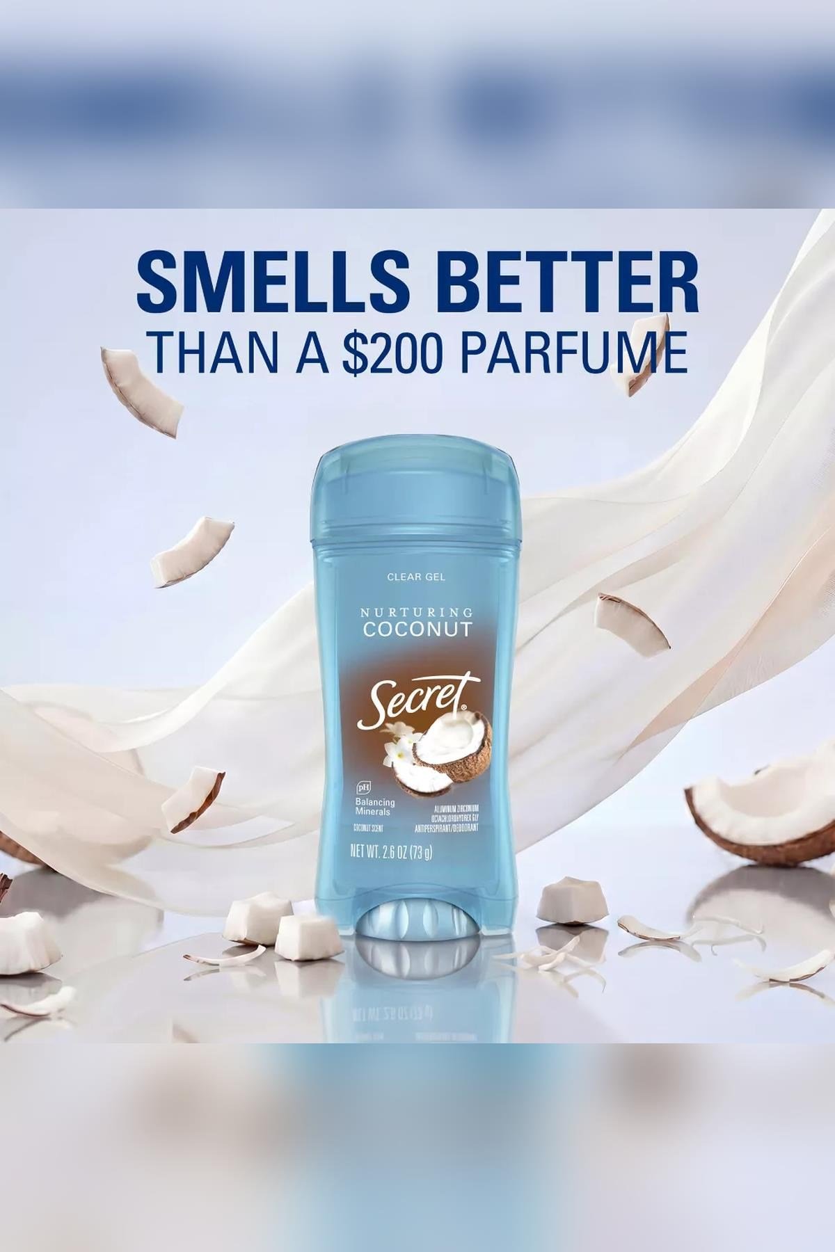 Secret Nurturing Coconut Antiperspirant Jel Stick Deodorant 73GR