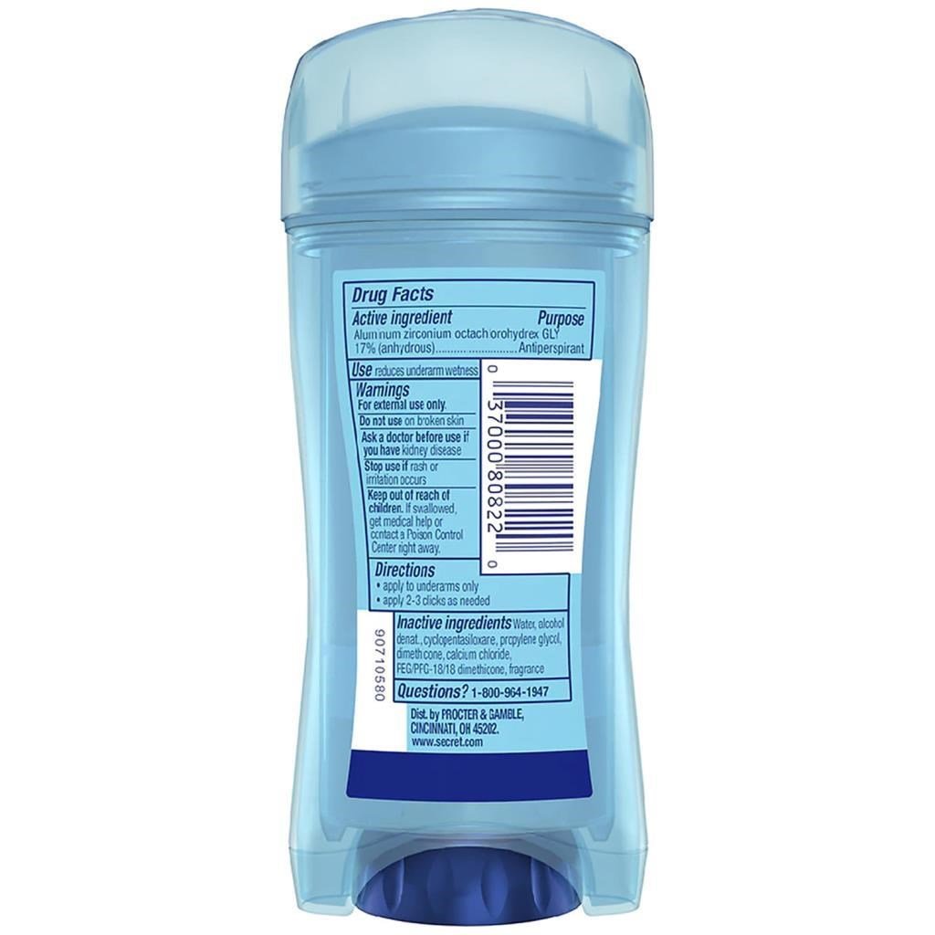 Secret Outlast Completely Clean Antiperspirant Deodorant Jel 76GR