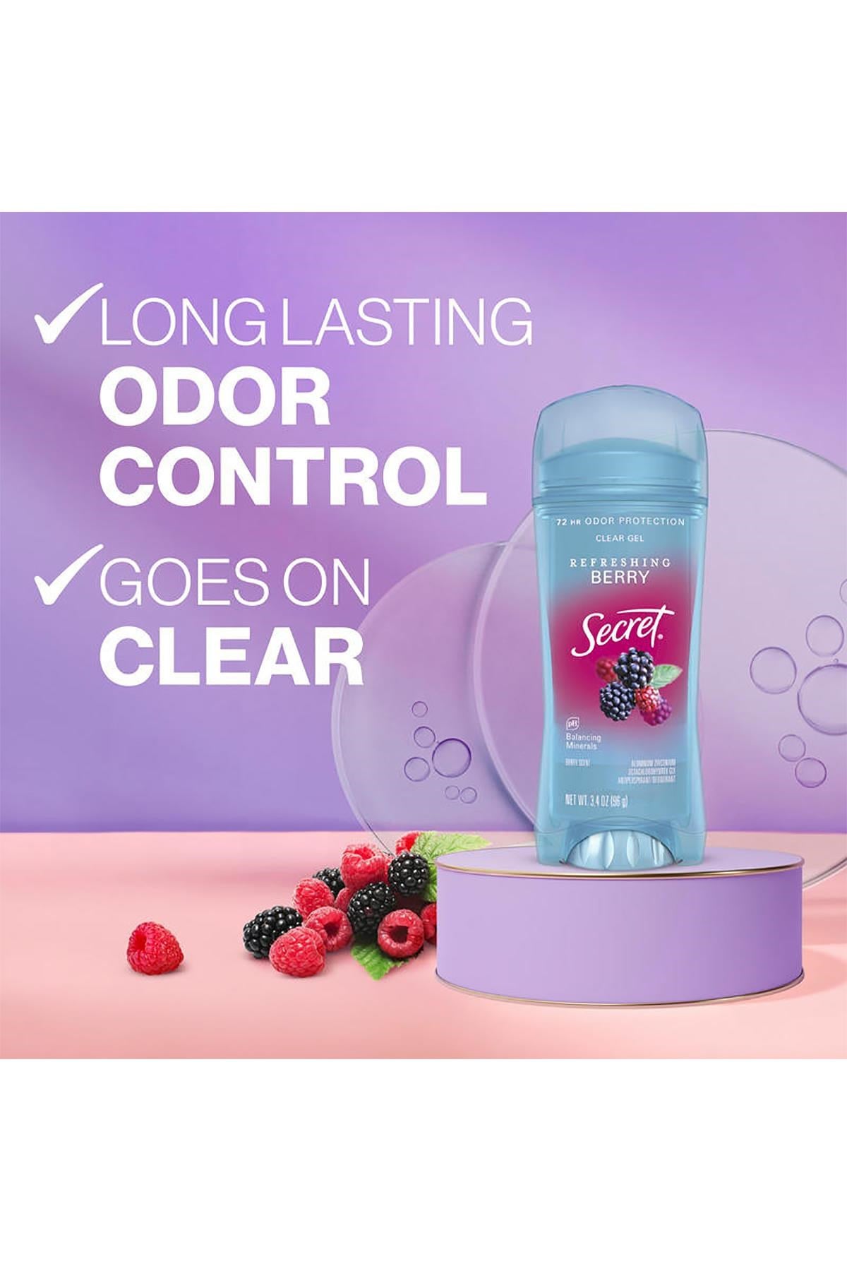Secret Refreshing Berry Antiperspirant Jel Deodorant 73GR