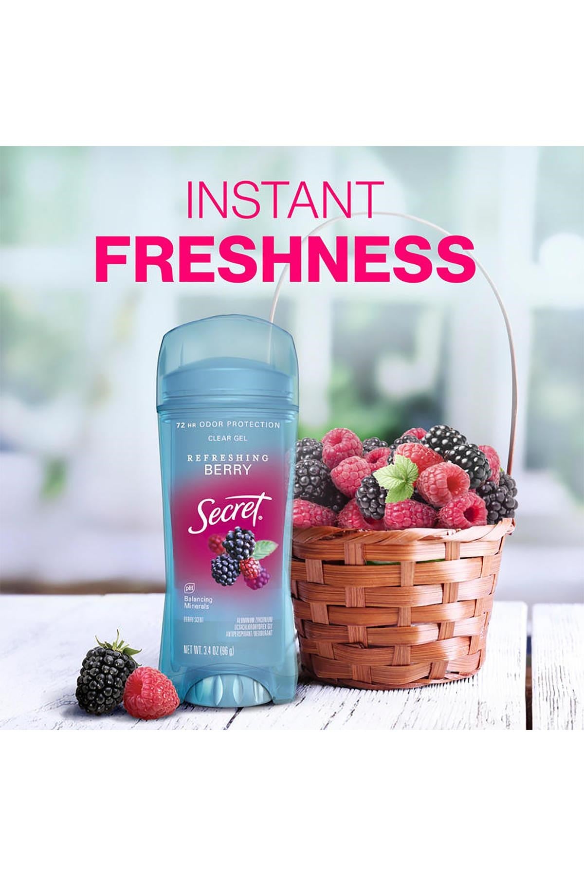 Secret Refreshing Berry Antiperspirant Jel Deodorant 73GR