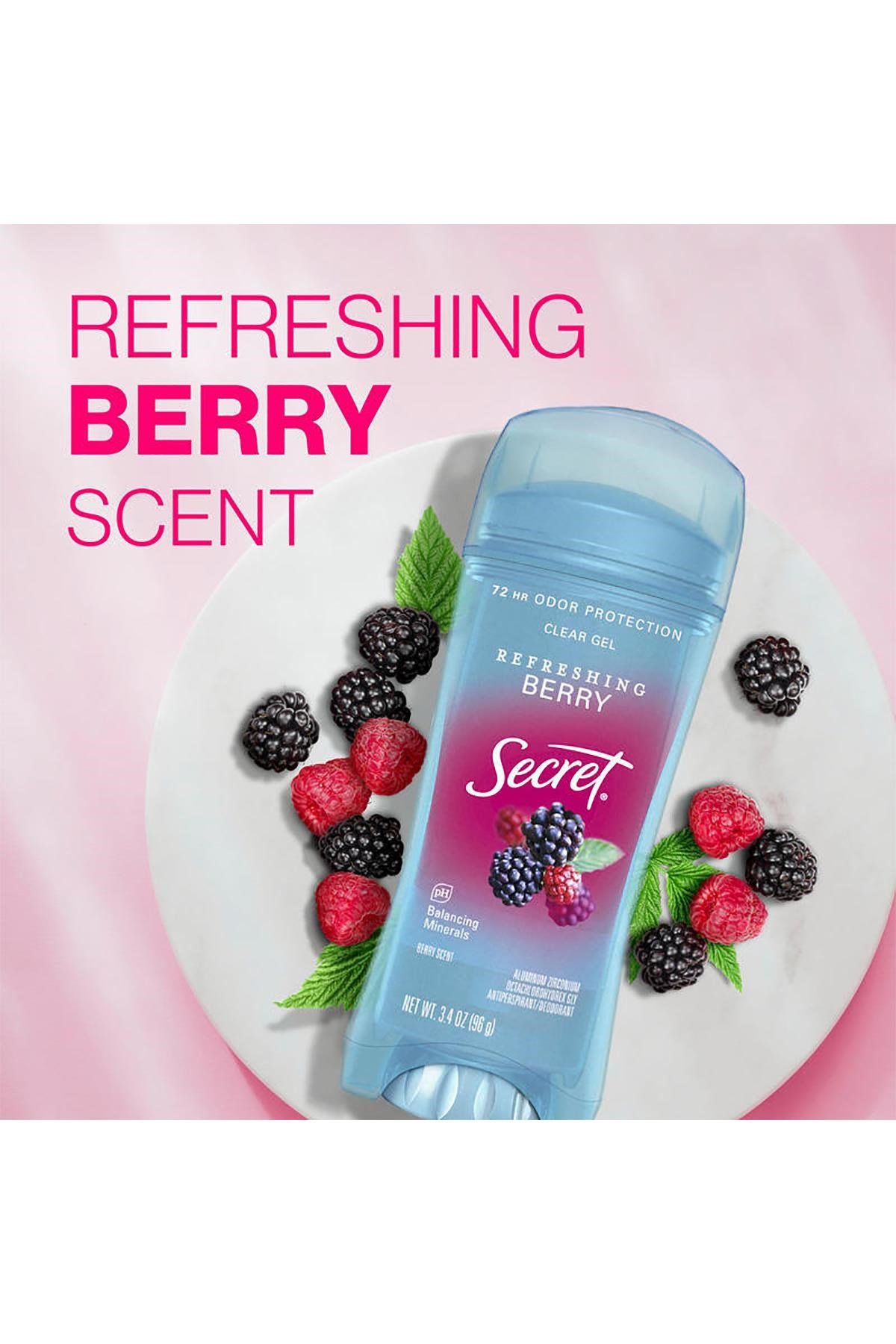 Secret Refreshing Berry Antiperspirant Jel Deodorant 73GR