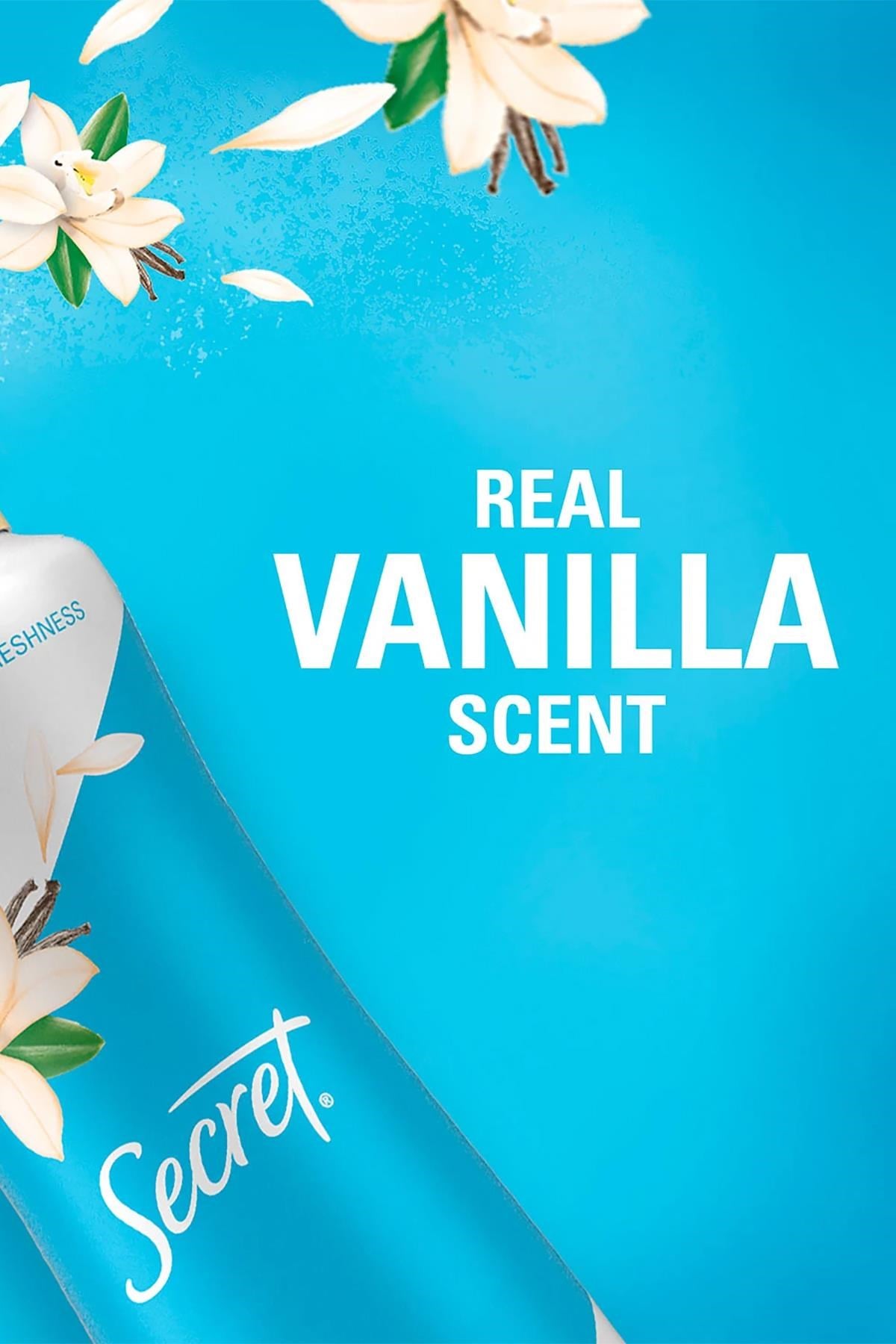 Secret Vanilla Antiperspirant Kuru Sprey Deodorant 116GR