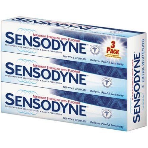 Sensodyne Extra Whitening Diş Macunu 3lü Paket 3x184GR