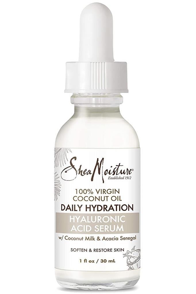 Shea Moisture %100 Saf Hindistan Cevizi Yağlı Günlük Nemlendirici Hyaluronik Asit Yüz Serumu 30ML