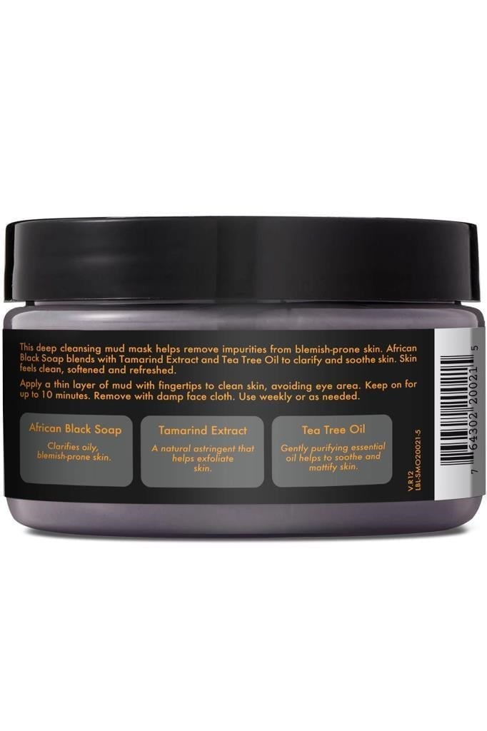 Shea Moisture Afrika Siyah Sabunu Çamur Maskesi 113GR