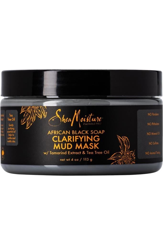 Shea Moisture Afrika Siyah Sabunu Çamur Maskesi 113GR