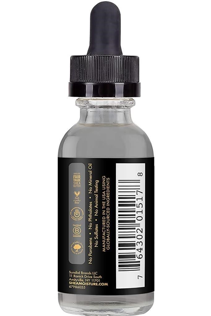 Shea Moisture Afrika Siyah Sabunu Gece Boyu Yenileyici Yüz Serumu 30ML