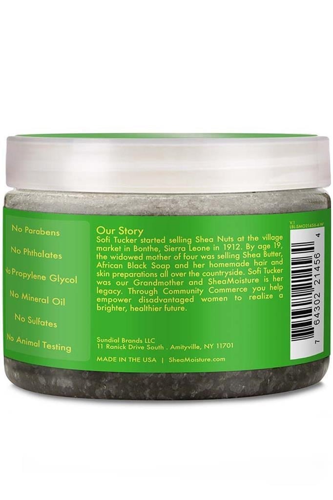 Shea Moisture Afrika Su Nanesi ve Zencefil Özlü El ve Vücut Şeker Peelingi 340GR