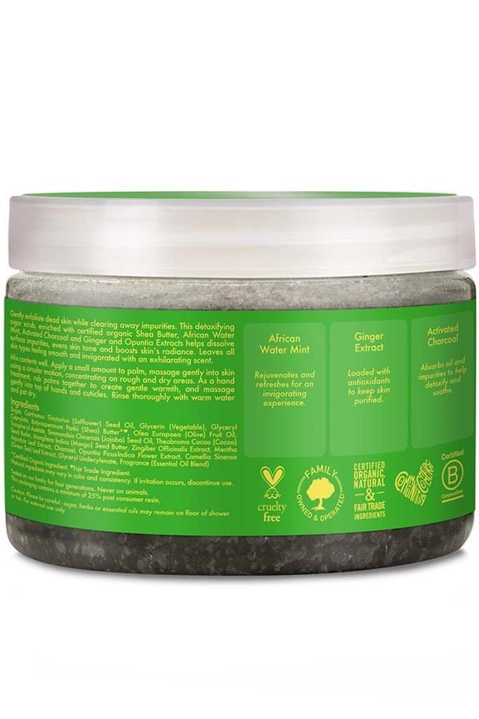 Shea Moisture Afrika Su Nanesi ve Zencefil Özlü El ve Vücut Şeker Peelingi 340GR