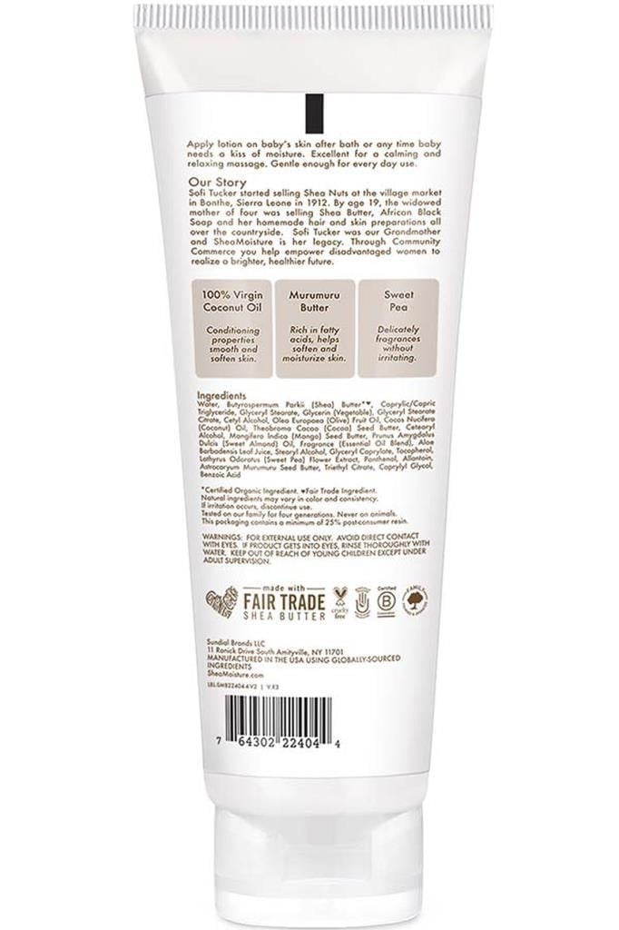 Shea Moisture Baby %100 Saf Hindistan Cevizi Yağlı Bebek Losyonu 237ML