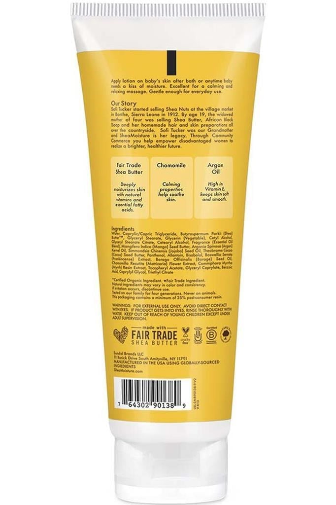 Shea Moisture Baby Shea, Papatya ve Argan Yağlı Bebek Losyonu 237ML