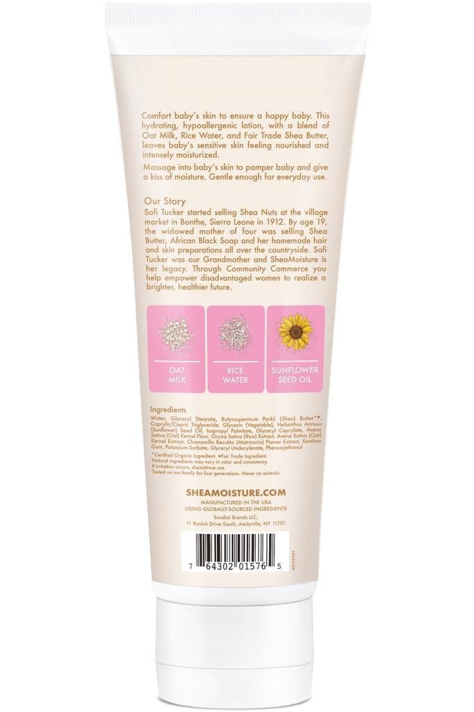 Shea Moisture Baby Yulaf Sütü ve Pirinç Suyu Bebek Losyonu 237ML