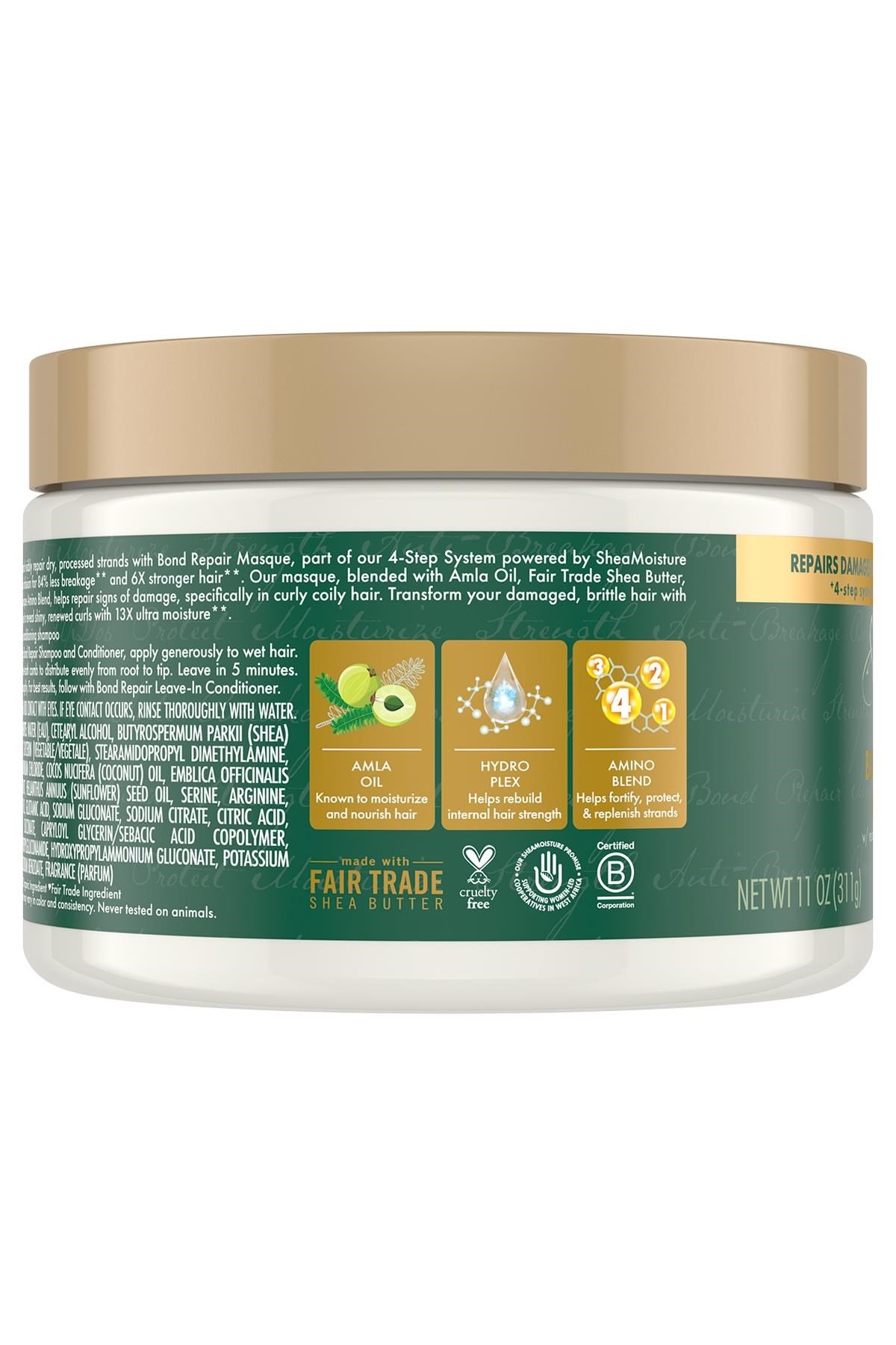 Shea Moisture Bond Repair Saç Maskesi 311GR