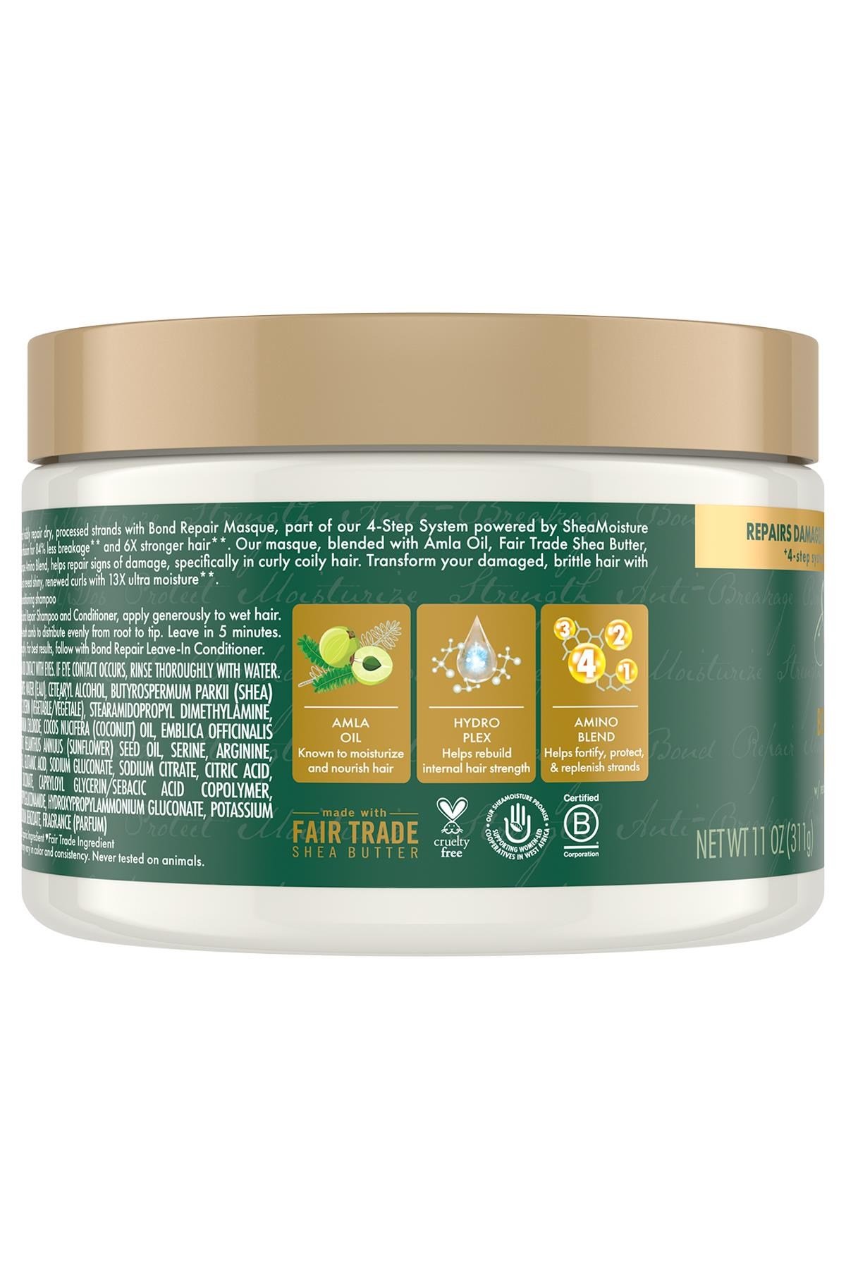 Shea Moisture Bond Repair Saç Maskesi 311GR