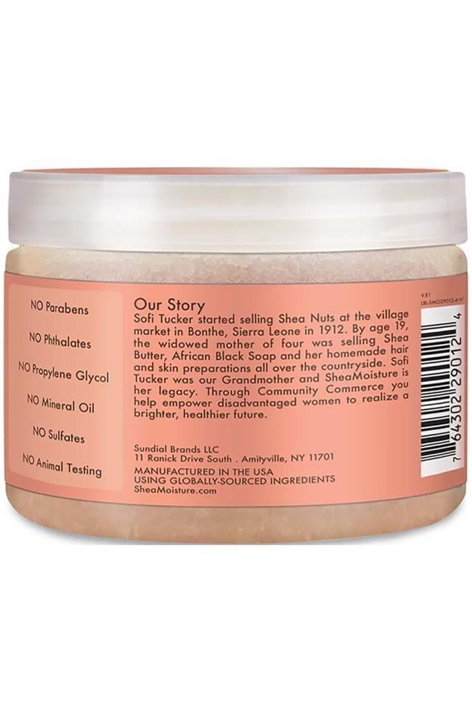 Shea Moisture Coconut & Hibiscus Aydınlatıcı El ve Vücut Peelingi 340GR