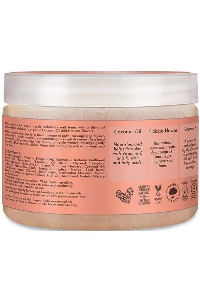 Shea Moisture Coconut & Hibiscus Aydınlatıcı El ve Vücut Peelingi 340GR
