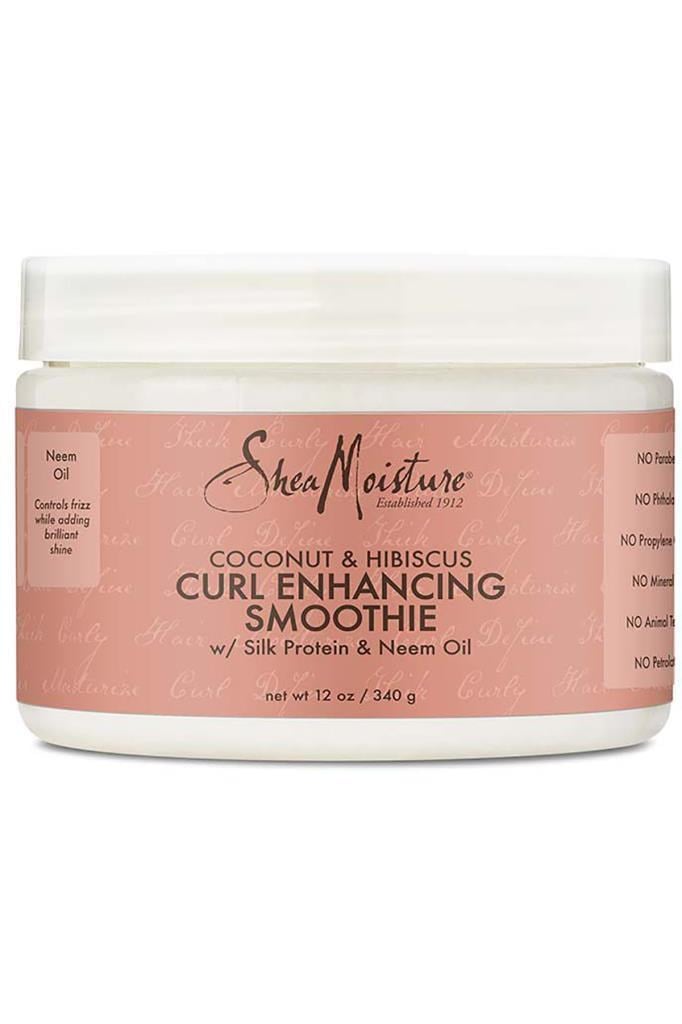 Shea Moisture Coconut & Hibiscus Bukle Belirginleştirici Durulanmayan Saç Bakım Kremi 340GR