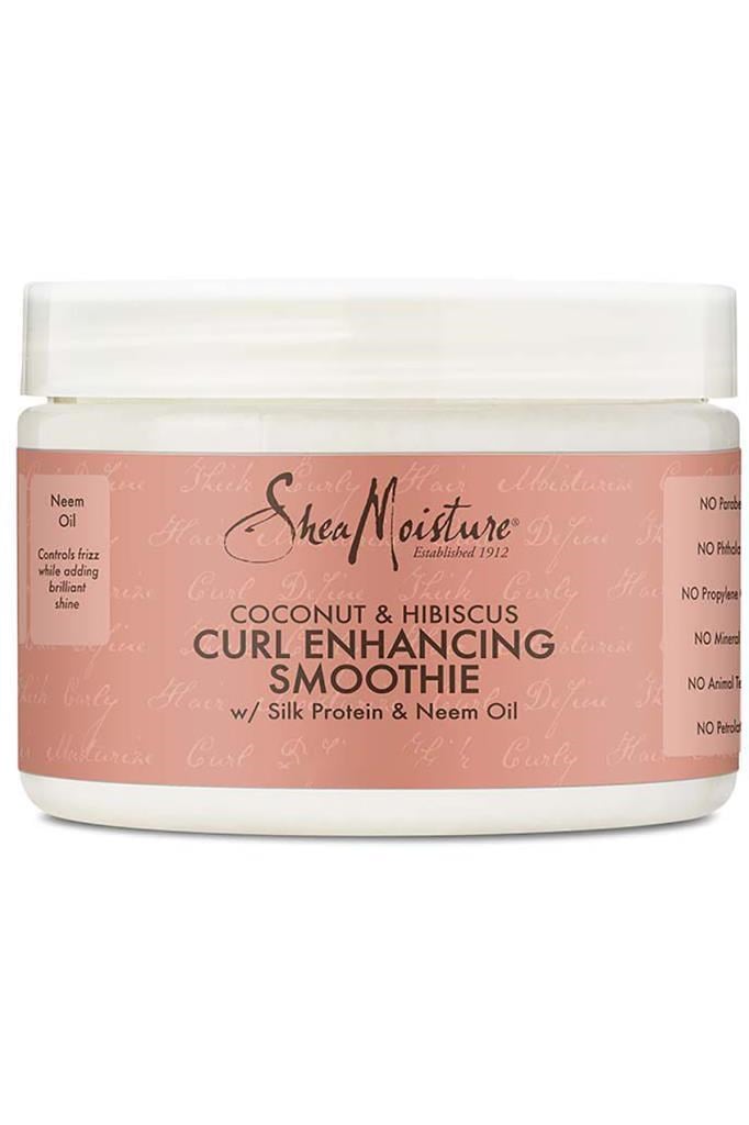 Shea Moisture Coconut & Hibiscus Bukle Belirginleştirici Durulanmayan Saç Bakım Kremi 284GR