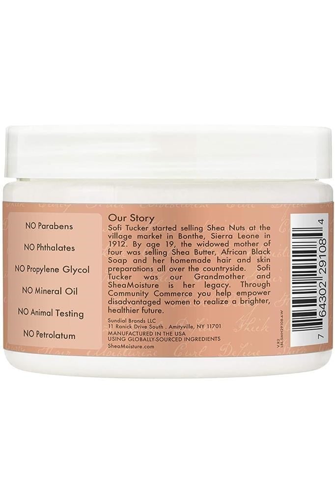 Shea Moisture Coconut & Hibiscus Bukle Kontrolü ve Parlaklık Saç Maskesi 340GR