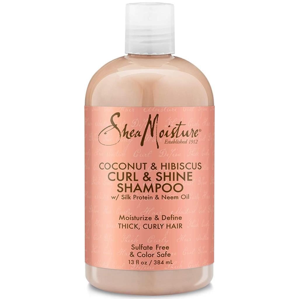 Shea Moisture Coconut & Hibiscus Bukle Kontrolü ve Parlaklık Şampuanı 384ML