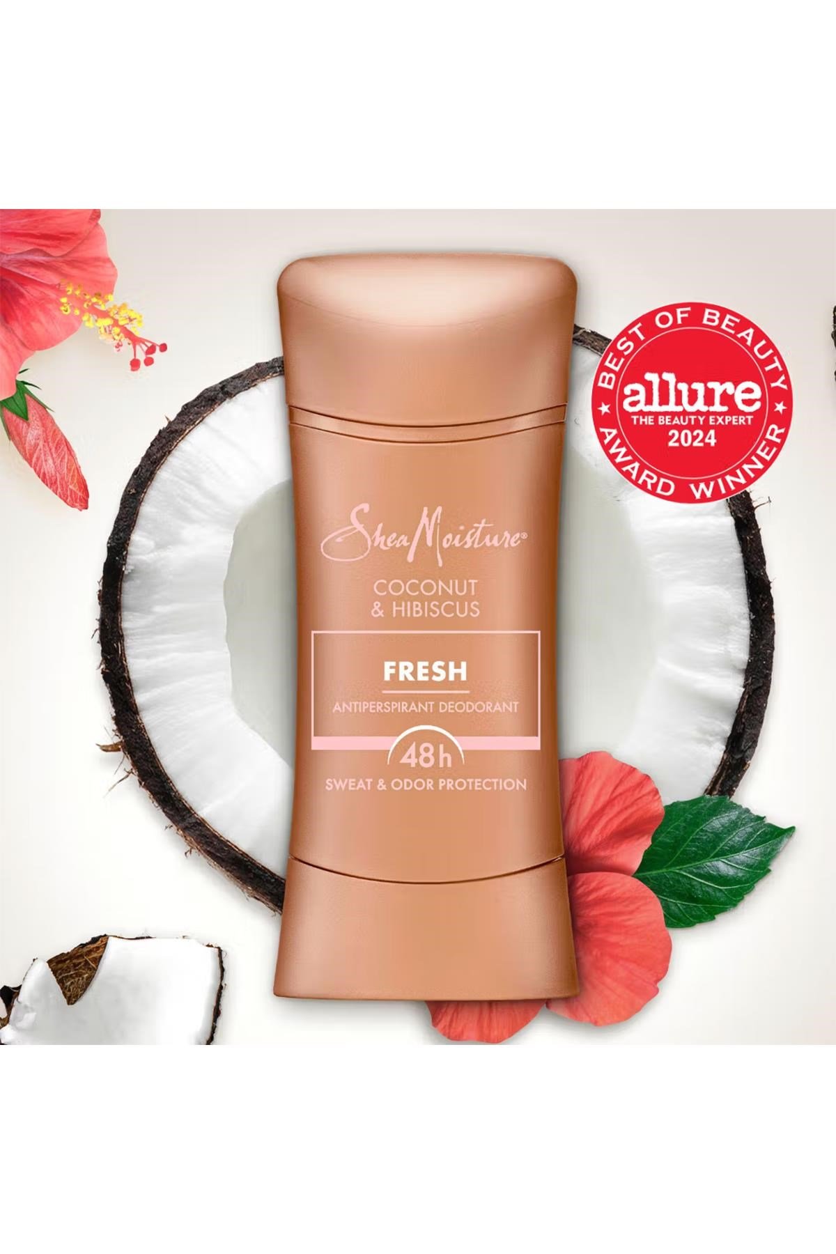 Shea Moisture Coconut & Hibiscus Fresh Antiperspirant Stick Deodorant 74GR