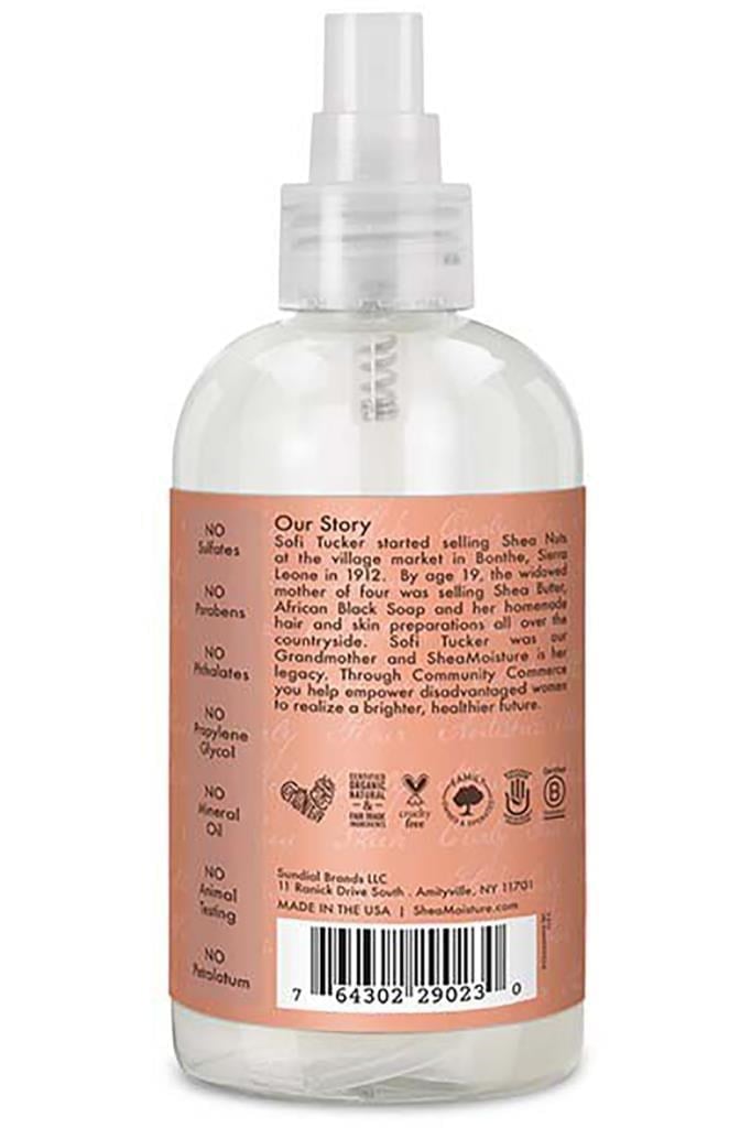 Shea Moisture Coconut & Hibiscus Tutuş ve Parlaklık İçin Nemlendirici Saç Spreyi 237ML