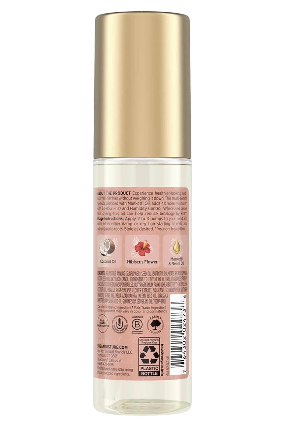 Shea Moisture Coconut & Hibiscus Yumuşaklık ve Parlaklık Saç Bakım Yağı 97ML