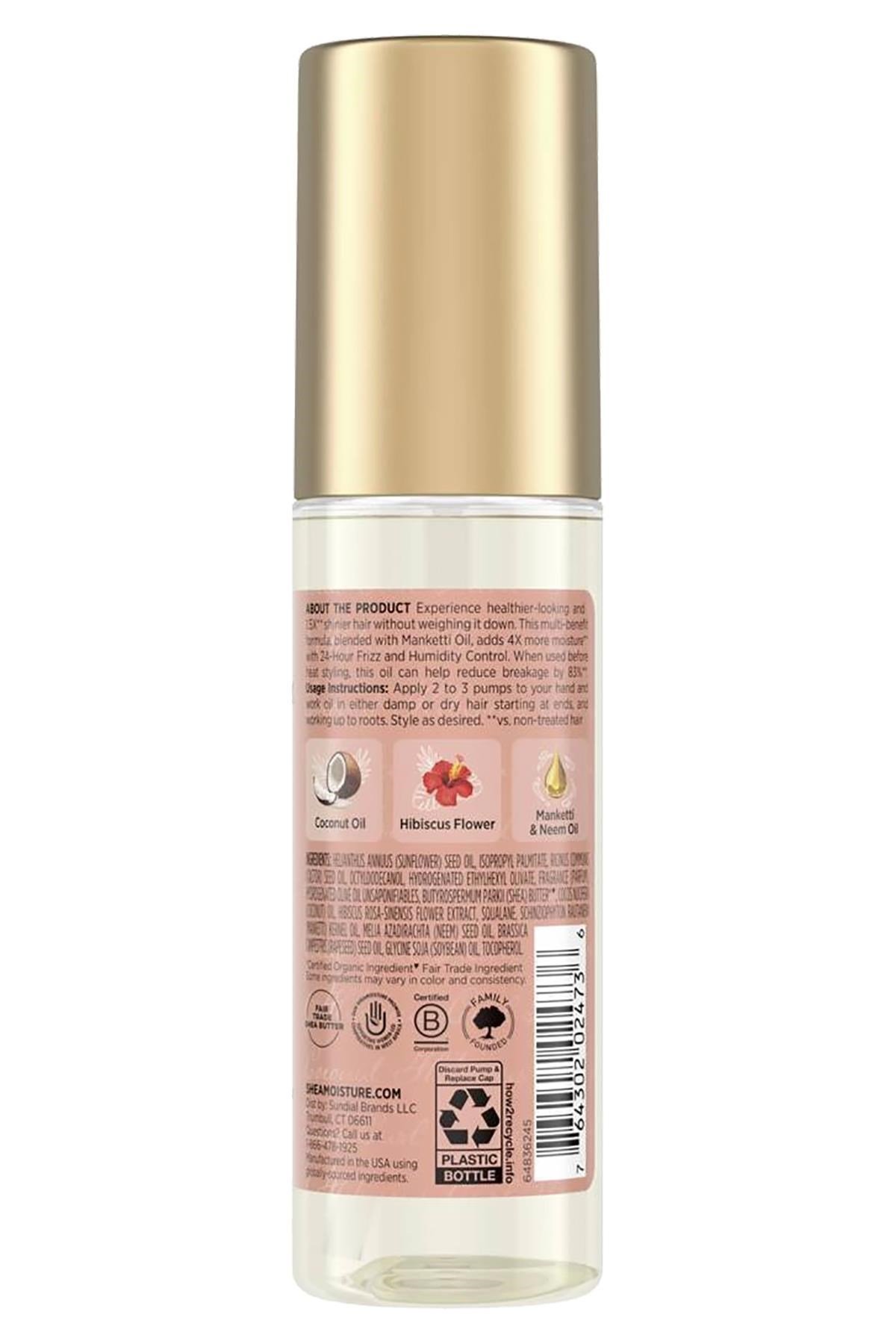 Shea Moisture Coconut & Hibiscus Yumuşaklık ve Parlaklık Saç Bakım Yağı 97ML
