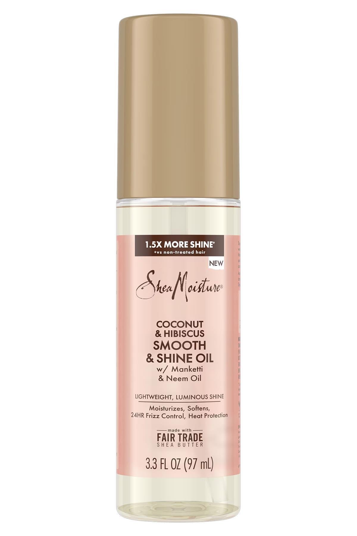 Shea Moisture Coconut & Hibiscus Yumuşaklık ve Parlaklık Saç Bakım Yağı 97ML