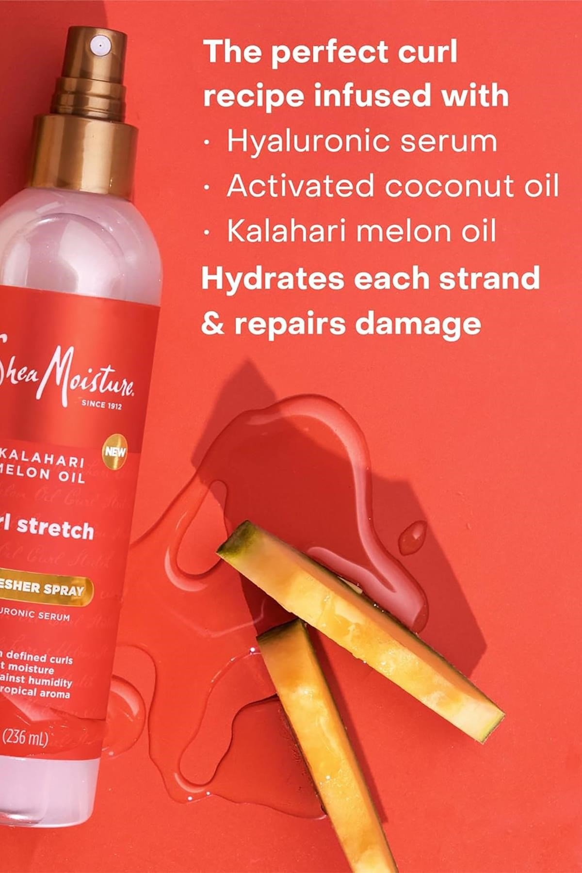 Shea Moisture Curl Stretch Bukle Canlandırıcı ve Nemlendirici Saç Bakım Spreyi 236ML