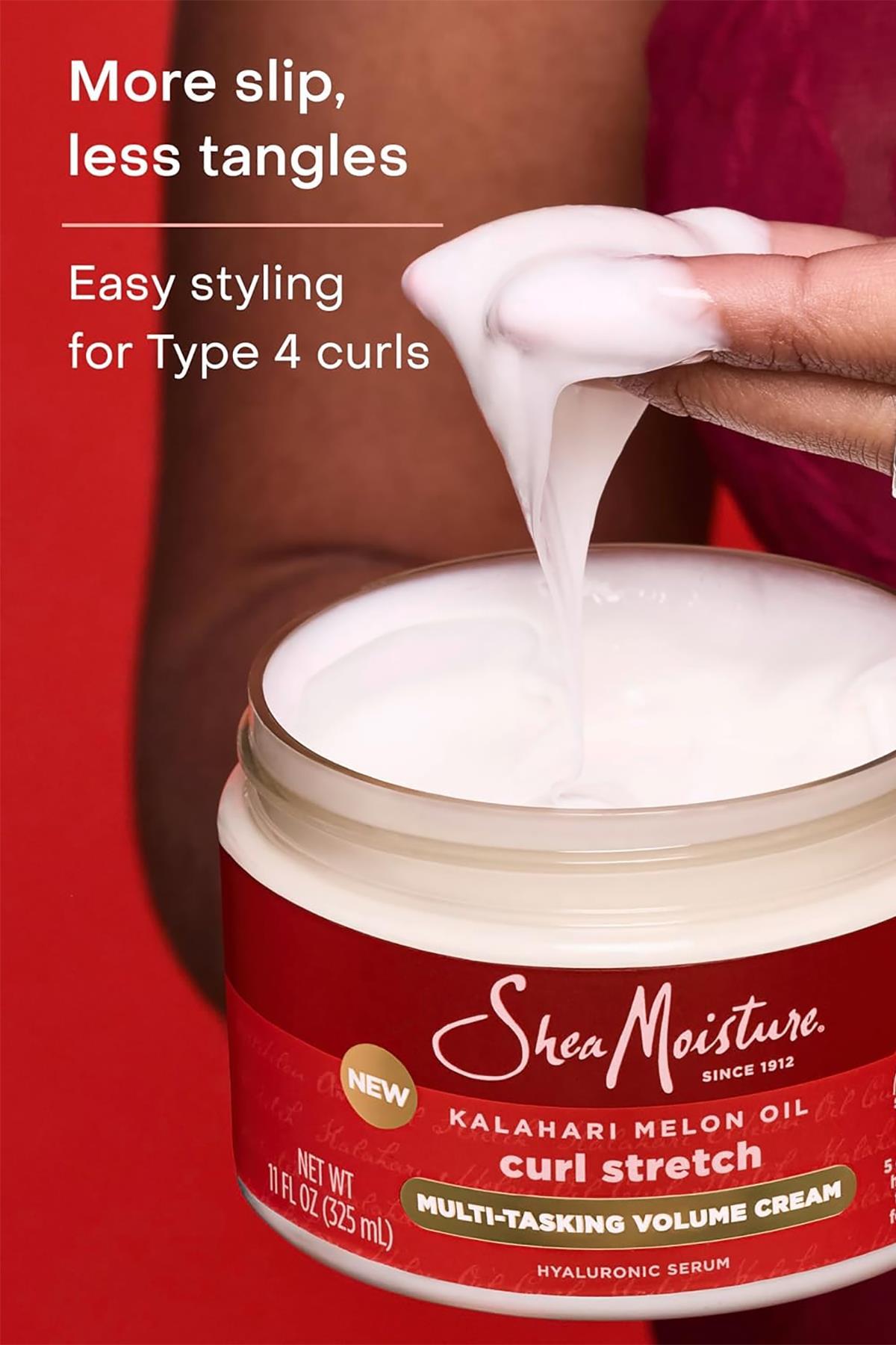 Shea Moisture Curl Stretch Çok Amaçlı Hacimlendirici Durulanmayan Saç Kremi 325ML