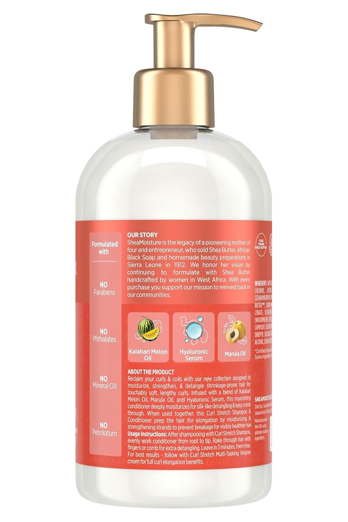 Shea Moisture Curl Stretch Nemlendirici ve Esneklik Kazandıran Saç Kremi 384ML