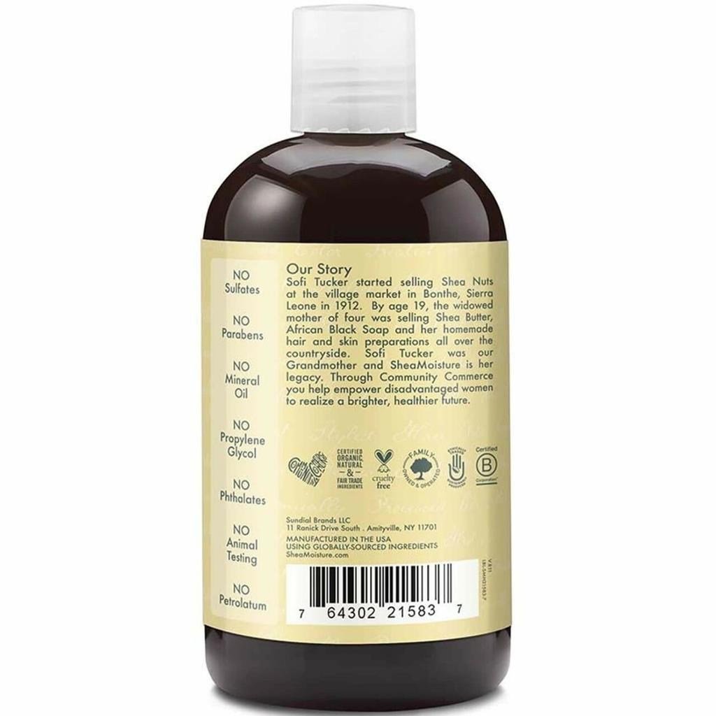 Shea Moisture Jamaican Black Castor Oil Güçlendirici ve Onarıcı Şampuan 384ML