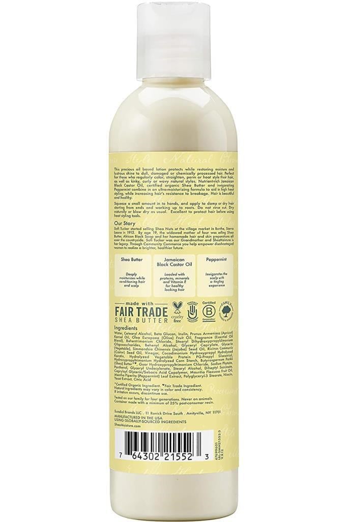 Shea Moisture Jamaican Black Castor Oil Güçlendirici ve Onarıcı Şekillendirici Losyon 237ML