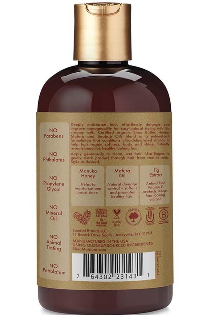 Shea Moisture Manuka Balı ve Mafura Yağı Durulanmayan Nemlendirici Saç Bakım Sütü 237ML