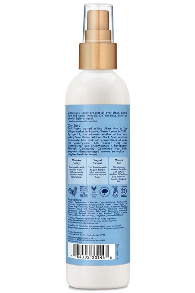 Shea Moisture Manuka Balı ve Yoğurt Durulanmayan Saç Bakım Spreyi 237ML