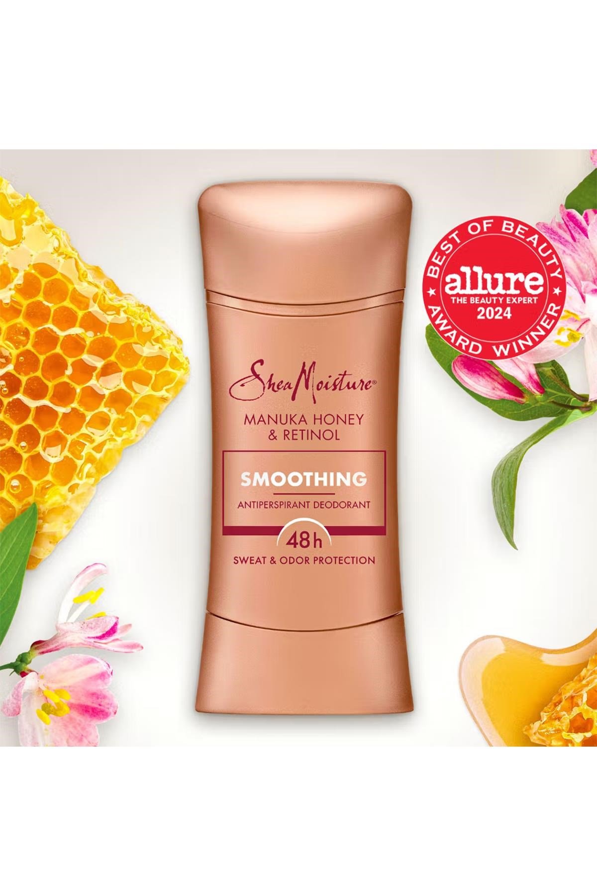 Shea Moisture Manuka Honey & Retinol Smoothing Antiperspirant Stick Deodorant 74GR